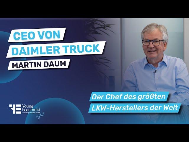 Young Economist mit Martin Daum (CEO von Daimler Truck)