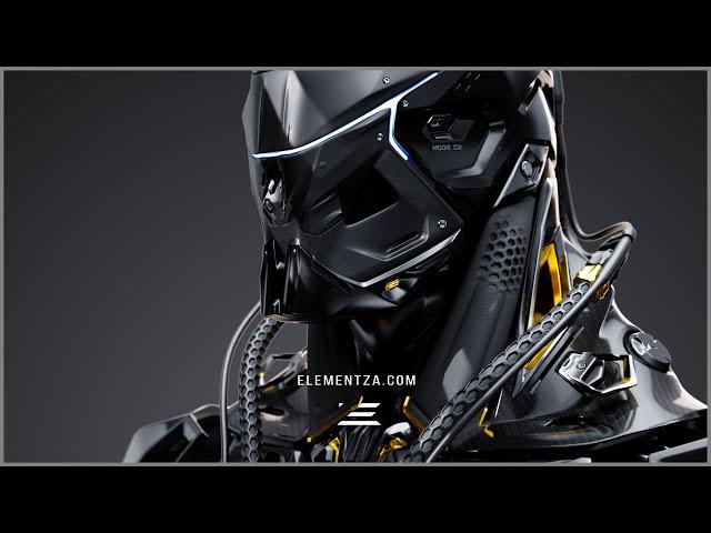 Robotic Design with Zbrush and Maya