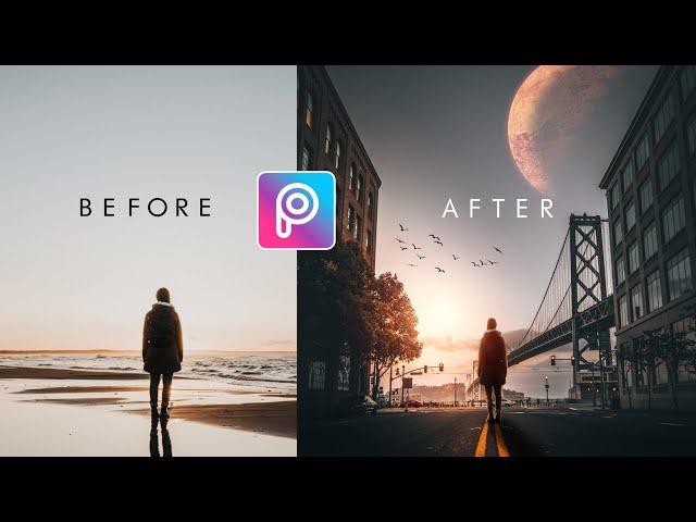 Cara Edit Foto Keren di Picsart (Manipulasi Foto) - PicsArt Tutorial