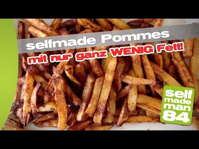 fettarme selbst gemachte Pommes - selfmademan84