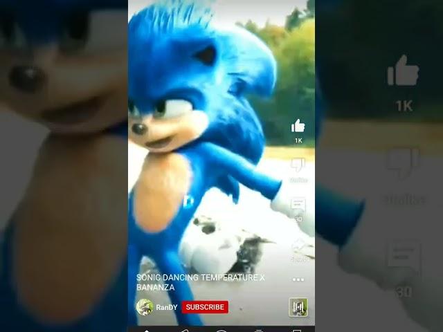 sonic dancing