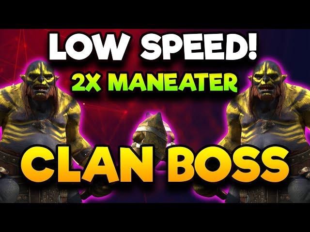 DOUBLE MANEATER - LOW SPEEDS - ALL DIFFICULTIES! | RAID SHADOW LEGENDS