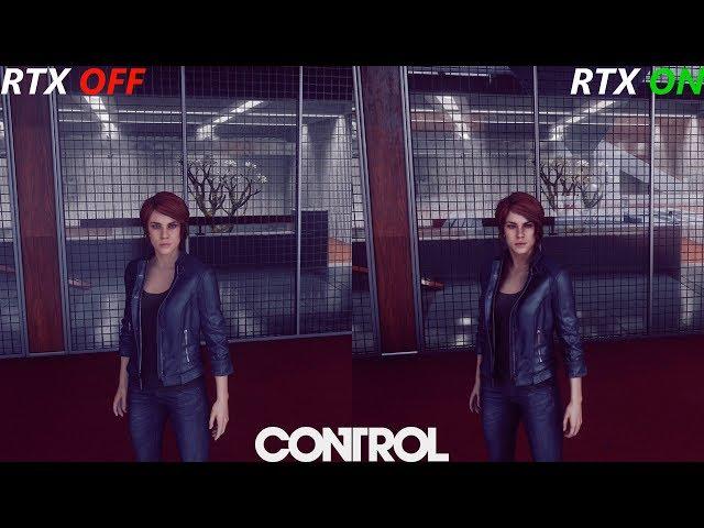 Control 4K Ultra Settings RTX ON VS OFF Graphics Comparison | RTX 2080 Ti