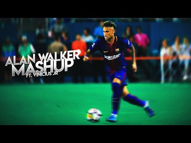 Neymar Jr - Alone pt. 2 feat. Vinicius Jr | Alan Walker Mashup (HD)