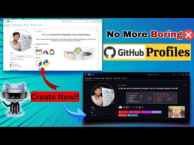 How to create Professional Github Readme Profile (Step By Step)