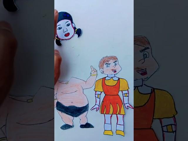 Kaliya  Squid girl  funny face Exchange #littlesingham #sonic #spiderman #motupatlu #brazil