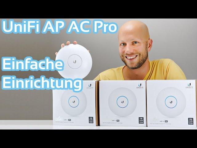 Ubiquiti UniFi AP AC Pro einrichten | iDomiX