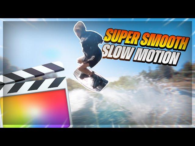 SUPER SMOOTH SLOW MOTION EFFECT - FINAL CUT PRO X TUTORIAL