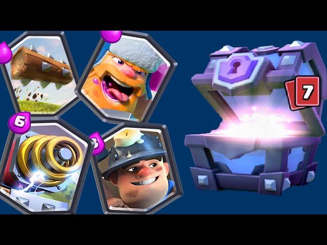 Clash Royale efsanevi Kart Şenliği Sandık Açılımı