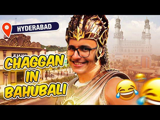 I'm in Baahubali 3  - Chaggan Vlogger in Hyderabad!!!