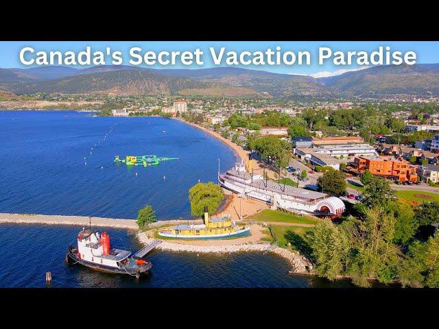 Penticton, BC, 4k Drone Tour (Canada's Hidden Vacation Spot)