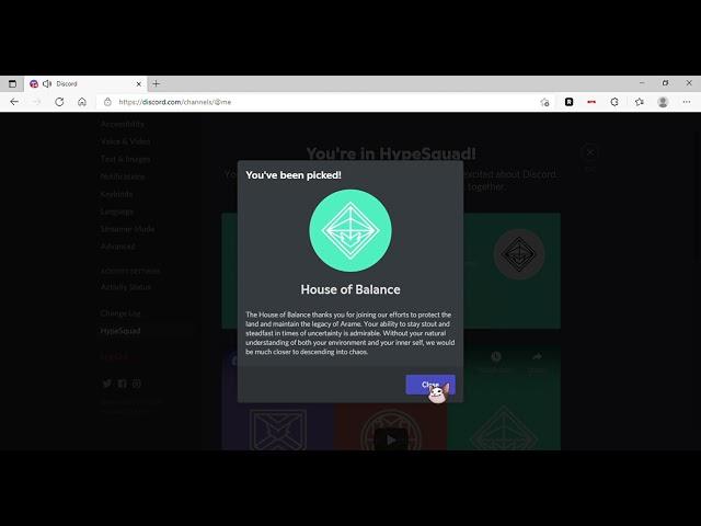 How to join hype squad in discord