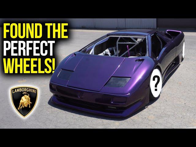 Fake Lamborghini Build gets the PERFECT Wheels! | Part 17