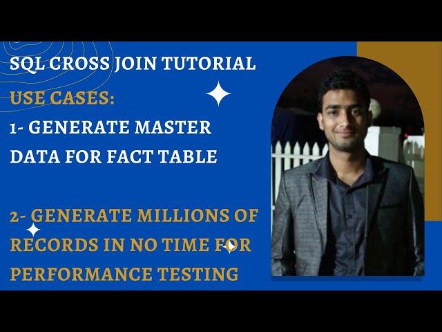 SQL Cross Join | Use Cases | Master Data | Performance Data