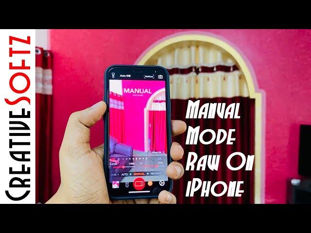 How To Shoot In Manual On iPhone In Raw | Benefits Of Manual Mode On DSLR Camera App iPhone 12 Mini