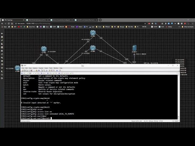 Security - VPN - IKEv2 L2L 002 - IOS Router to IOS Router - Crypto Map IPsec VPN with 1 Peer