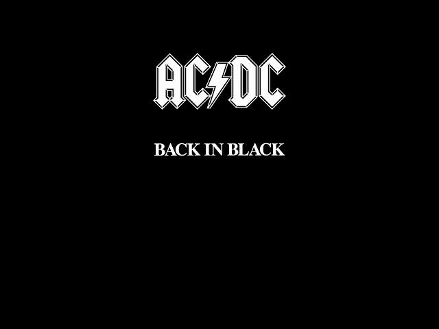 AC/DC - Back in Black (Full Album)