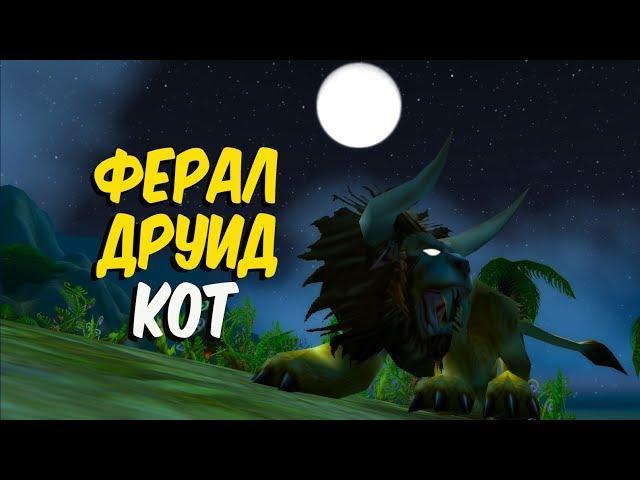 ФЕРАЛ ДРУИД КОТ в World of Warcraft Classic (Feral druid Cat)