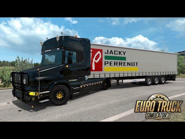 FACK [ ETS2 - V1.34 ] V8 open pipe scania [Re-upoload]