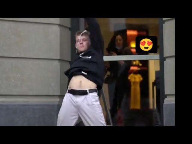 Girls Reacting to Crazy Powermoves in Public | Flips in Public | Bboying in Public Crazy Reactions 2