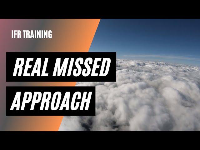 Real World Missed Approach | ATC Communications in Real Time