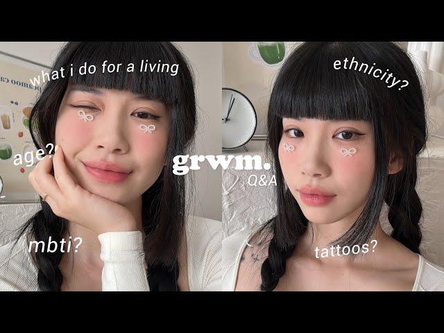 my career & why i quit my job  kpop inspired makeup grwm + q&a session: answering your questions