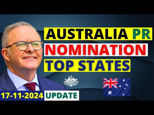 Australia PR Visa Nomination: Top States in 2025 | Australia Visa Update