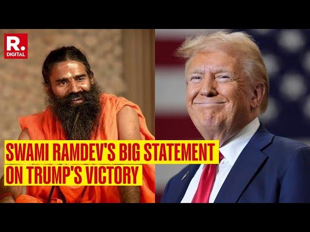 Swami Ramdev Highlights 3 Key Things That Will Happen After Trump's Victory