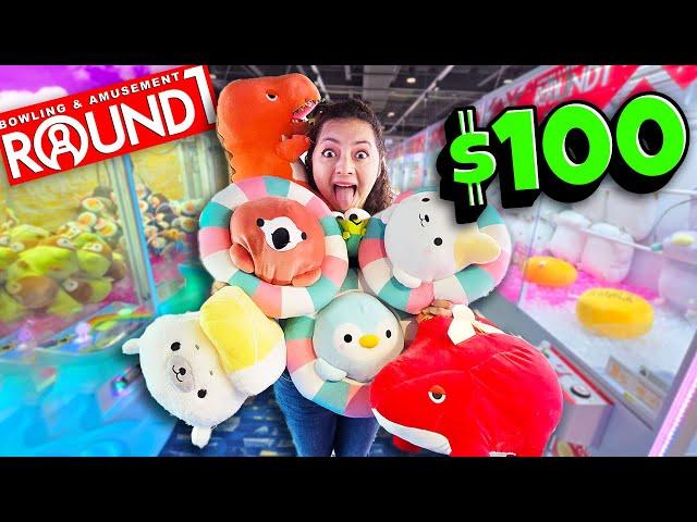 $100 Claw Machine Challenge!