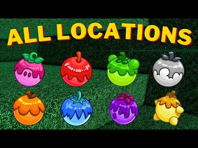 All Berry Spawn Locations in Blox Fruits | Second Sea (Sea 2)