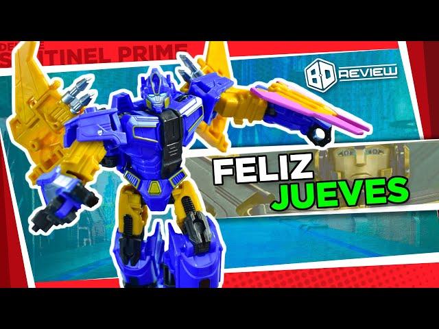 PREESTRENO, Sentinel Prime Deluxe, Transformers One, Prime Changers, BBO Review