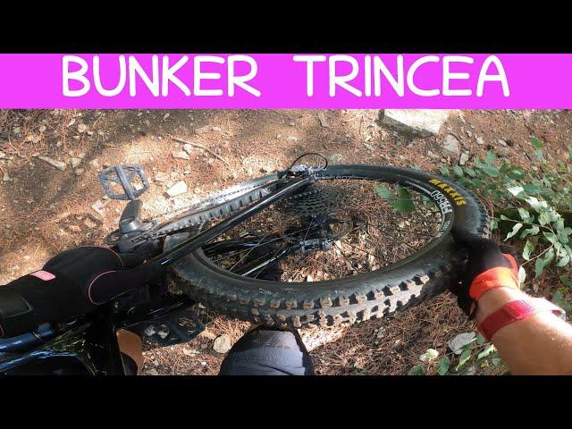 MTB Monte Morello 07.09.2024 sentieri BUNKER e TRINCEA