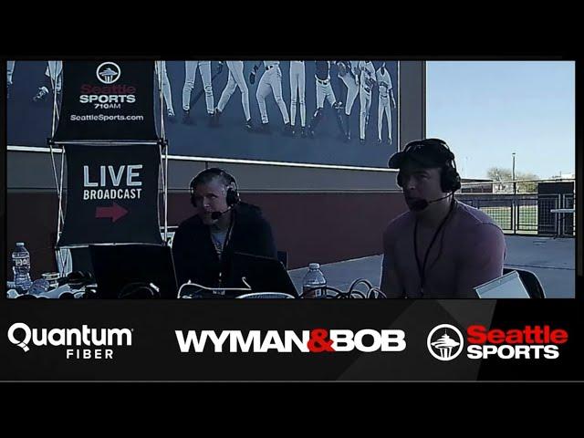 Wyman & Bob LIVE From #Mariners Spring Training - 3/4/2025 | #SeattleSports