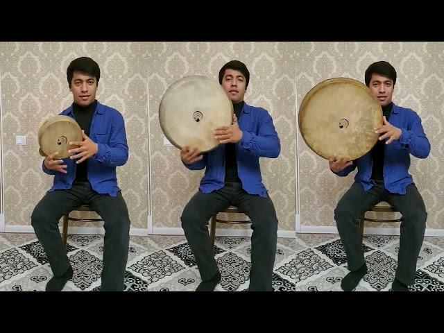 Lutfullojon Dadoboev Doira (Doyra). Percussion Challenge from Khayrullojon Dadoboev