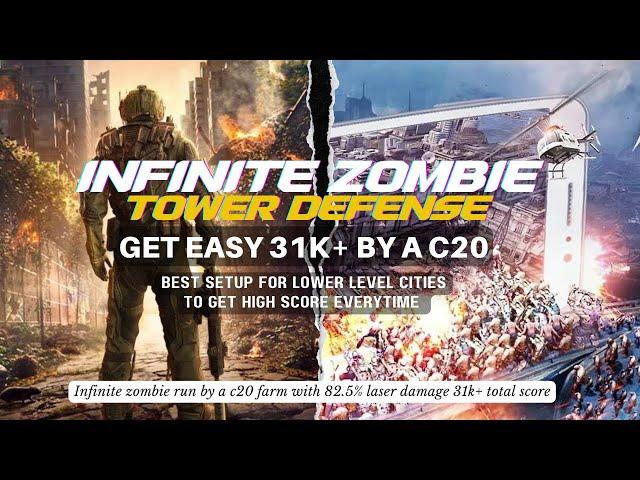 Age of Origins (AOZ) Infinite Zombie Tower Defense Gameplay - Best setup to get high score easily