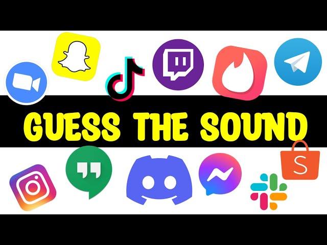 Guess The App By Its Sound | Sound Quiz