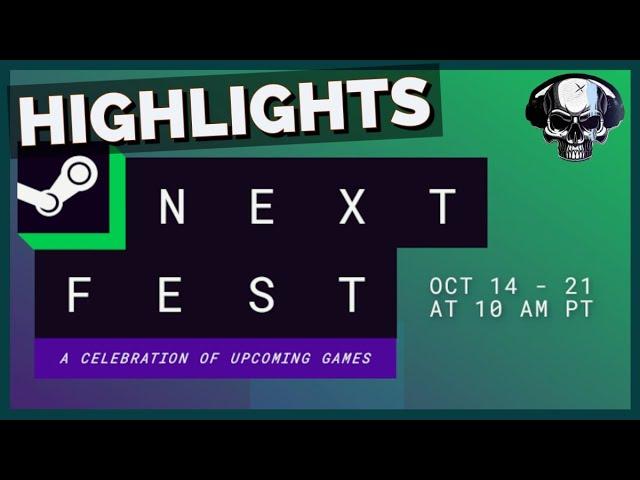 Steam Next Fest Highlights - October