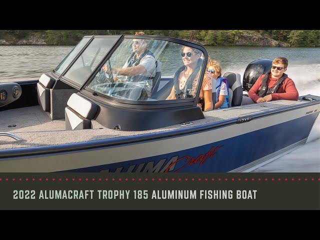 2022 Alumacraft Trophy 185 Aluminum fishing boats