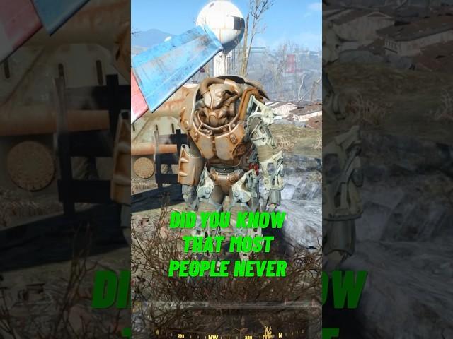 Have you found this hidden X01 Power Armor in Fallout 4? #fallout4gameplay #fallout4 #shorts