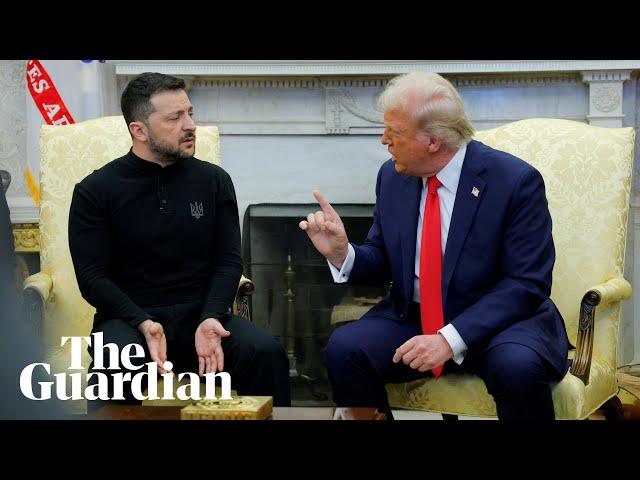 In full: Zelenskyy and Trump meeting descends into heated argument in front of the press