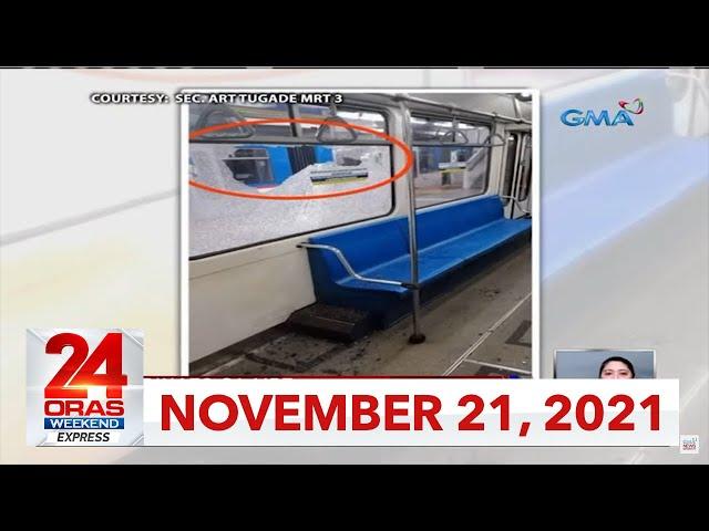 24 Oras Weekend Express: November 21, 2021 [HD]