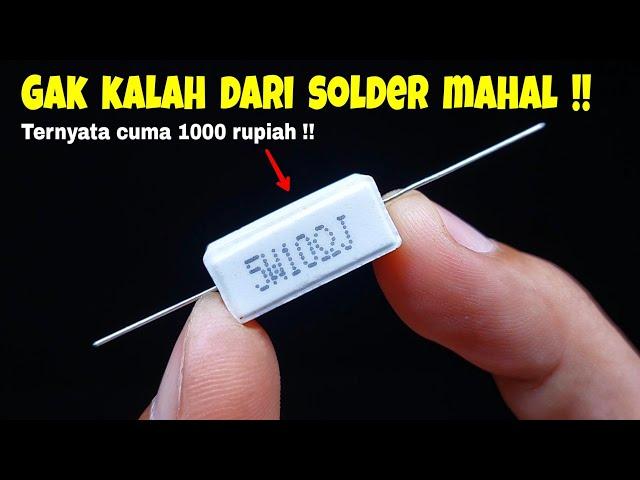 PANASNYA SUPER !! YANG GAK PUNYA SOLDER PAKAI INI SAJA !!