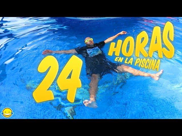 24 HORAS en una PISCINA Challenge Momentos Divertidos Bego y Jordi