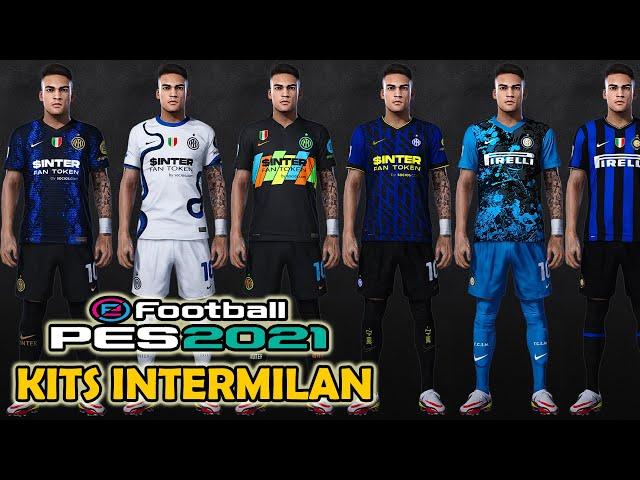 PES 2021 new leaked kits Intermilan 2022 smoke patch 21.4.4