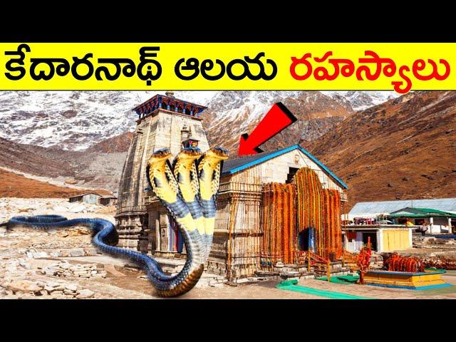 Kedarnath Temple Mysteries In Telugu | Ketarnath Temple Secrets Telugu Temples Money Secrets Telugu