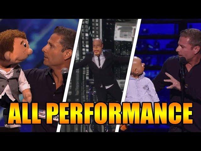 Paul Zerdin Ventriloquist America's Got Talent 2015 All Performances｜GTF