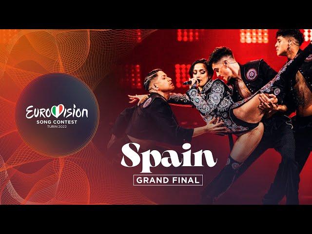 Chanel - SloMo - LIVE - Spain  - Grand Final - Eurovision 2022