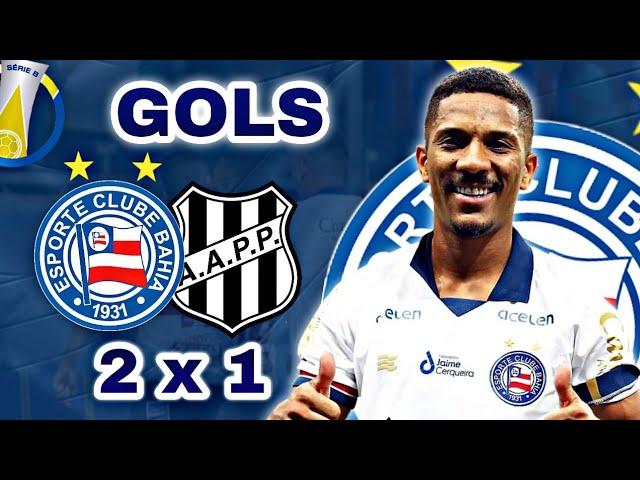 CONFIRA OS 2 GOLS DO ATACANTE MATHEUS DAVÓ | BAHIA 2 X 1 PONTE PRETA