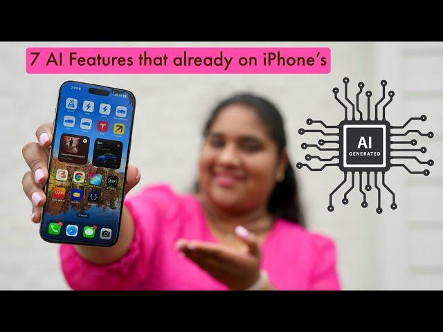 7 AI features that are already on your iPhone in Telugu By PJ