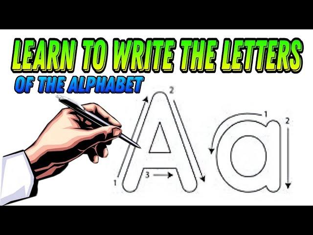 WRITING ABC FOR KIDS || ALPHABET || KINDERGARTEN